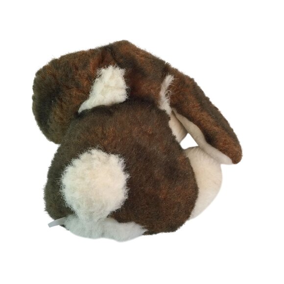 MTY International Brown White Easter Bunny Rabbit Plush 9" Stuffed Animal Toy - Picture 6 of 8